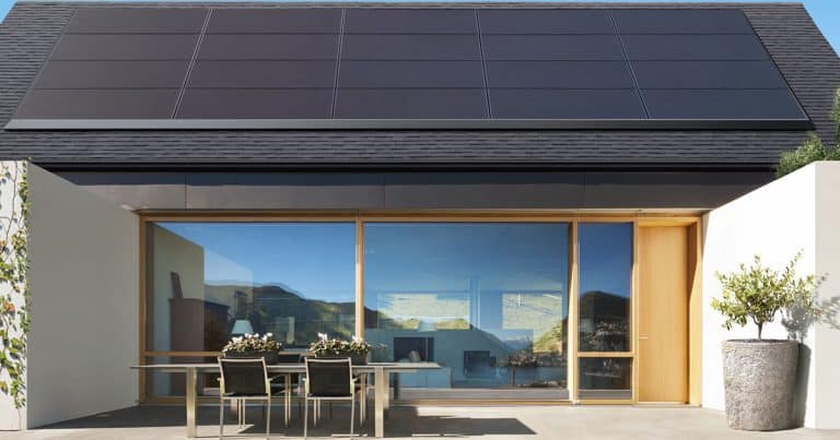 Black-Tesla-Solar-panels