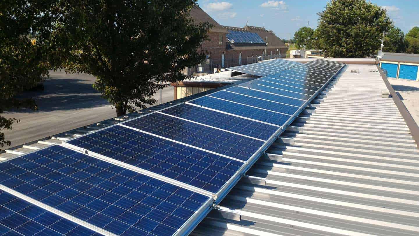 Installed Solar Panels