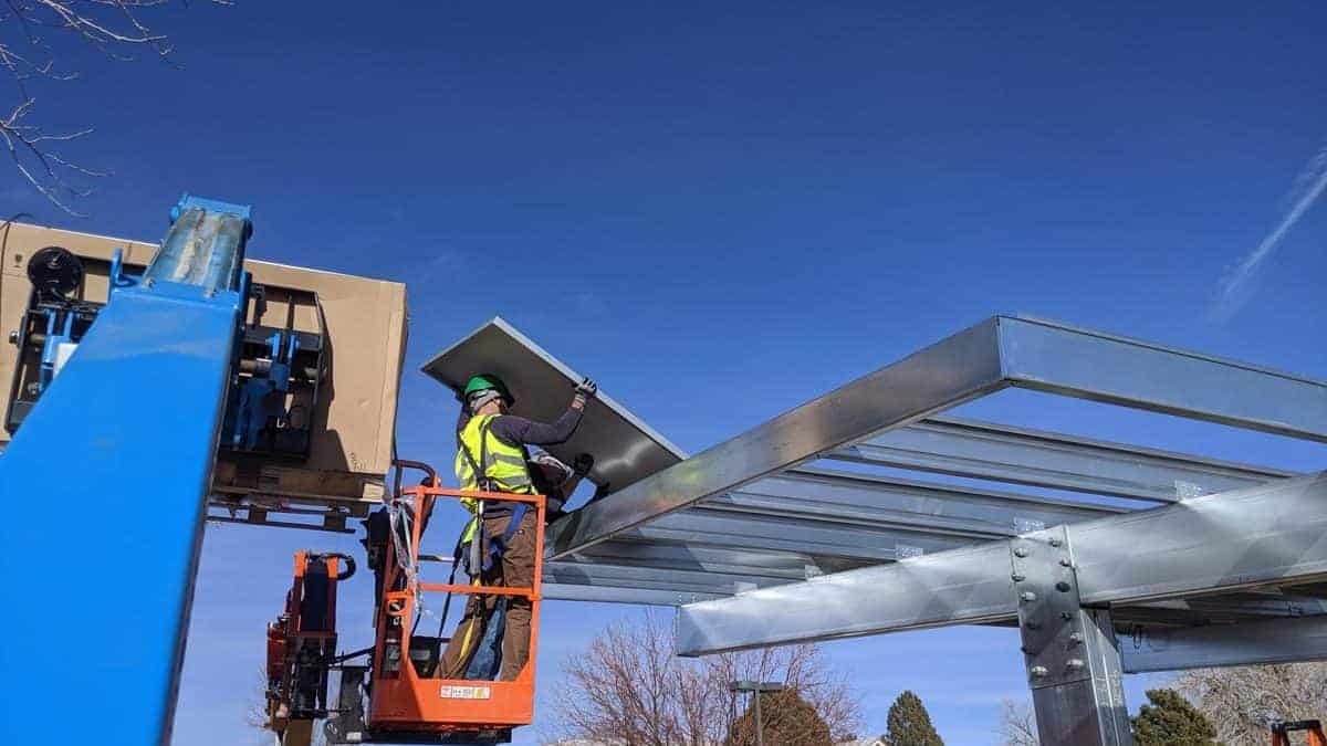 Oxford Vista Solar Carport Install