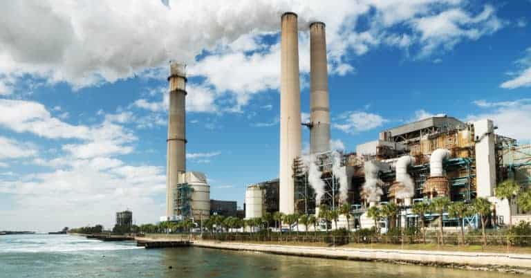 petroleum and coal power plant
