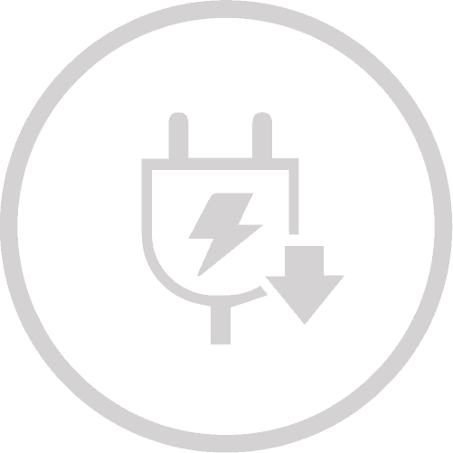 kWh Offset Icon - Inactive