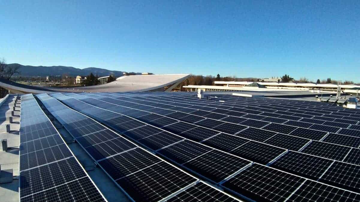 Colorado State University Lory Student Center Solar Install Pic - Solar Install Pic 2