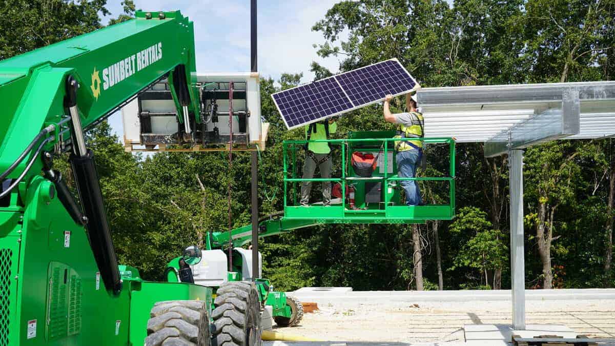 Solar Carport Install
