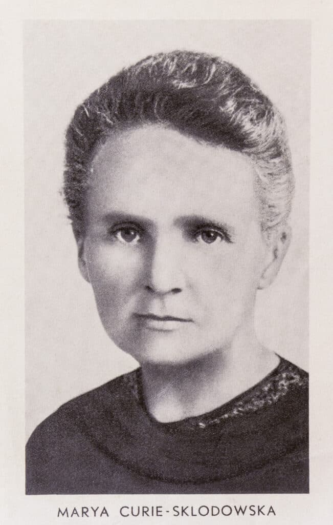 historical women in sustainability Marie curie