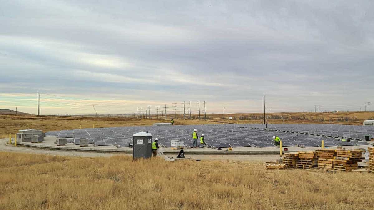 City of Aurora Robertsdale Solar Install Pic 3