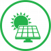 Commercial Solar Panel Icon